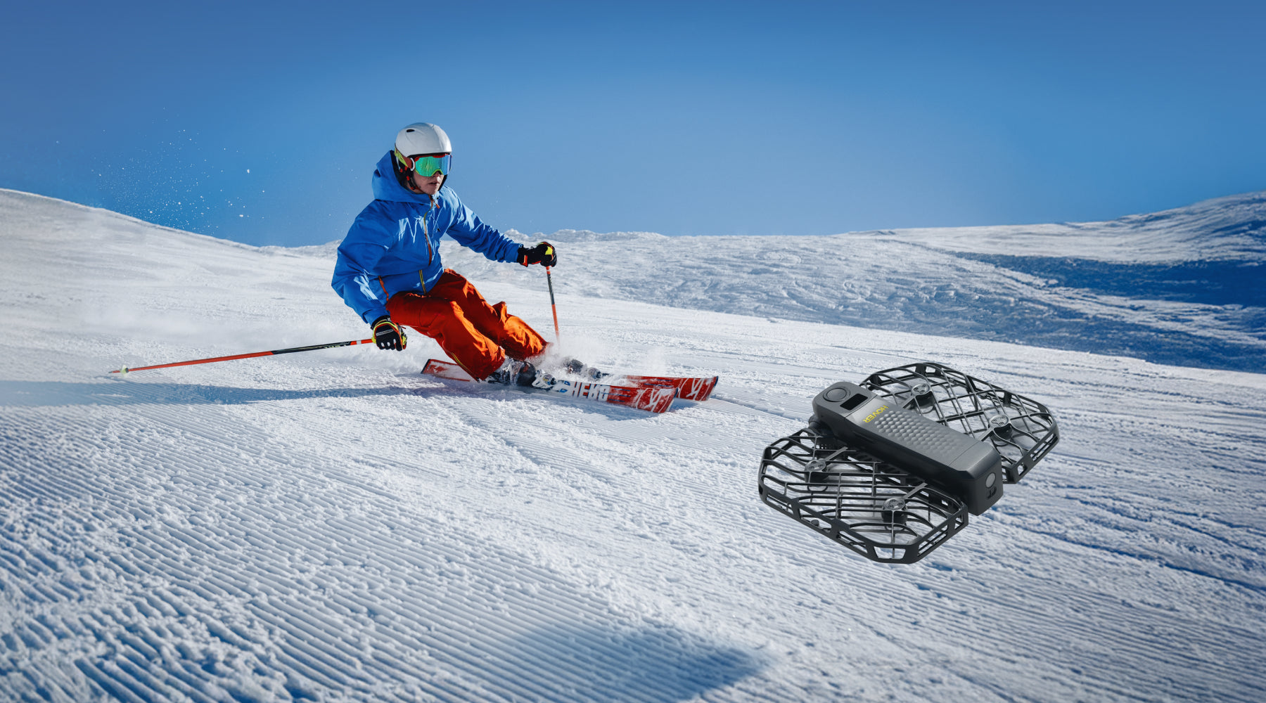 Best Camera Drone for Skiing/Snowboarding – HOVERAir Official