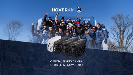 HOVERAir Announced as Official Flying Camera of U.S. Ski & Snowboard