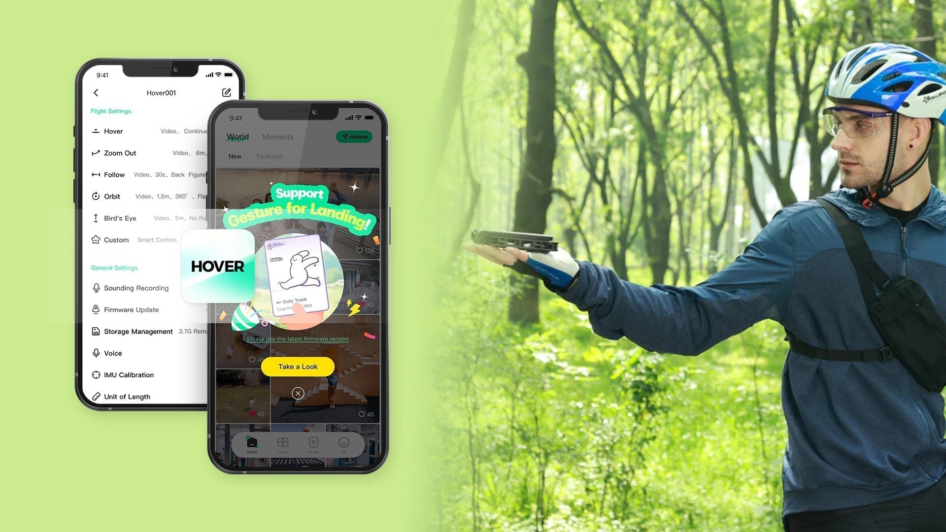 Hovercom New feature release: Find My Hover & Gesture Landing – HOVERAir Official