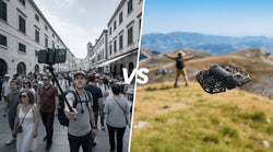 Selfie Stick vs. Flying Camera: Which is Better for Recording Third-Person Shots?