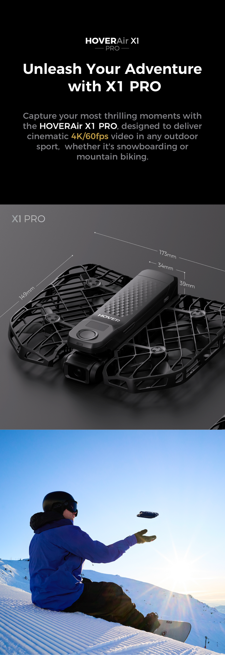 HOVERAir X1 PRO & PROMAX - 4K/8K Action Flying Camera Drone – HOVERAir ...
