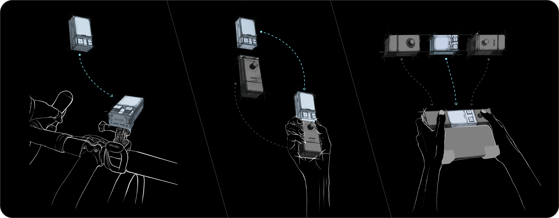 The Beacon and JoyStick are HOVERAir's all-new remote control solution for the X1 PRO&PROMAX,offering seamless monitoring, precise control, and ultimate portability. Our tri-state JoyStick & Beacon gives you three ways to play and triple the fun, significantly expanding the possibilities of your HOVERAir flying camera experience.