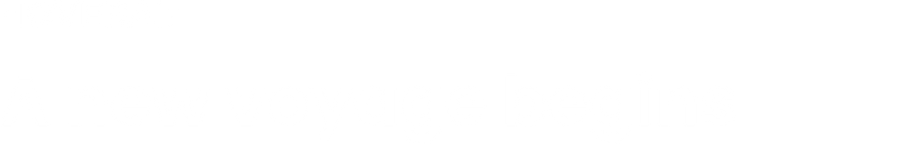 A new voyage begins