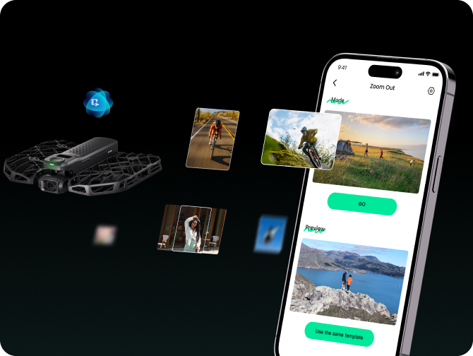 Create cinematic edits in one tap