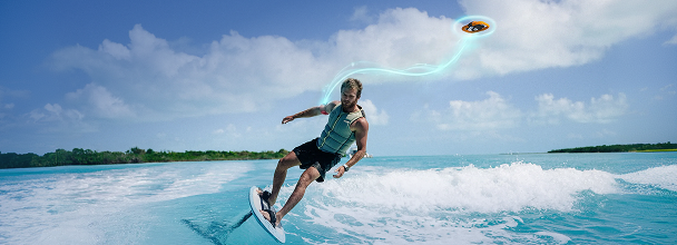 <p>Virtual Tether keeps AQUA close to you</p>