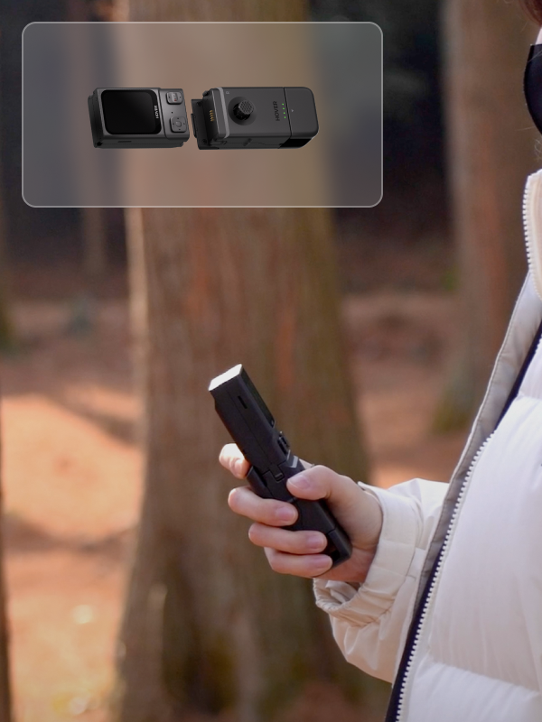 <p>One-handed motion control</p>